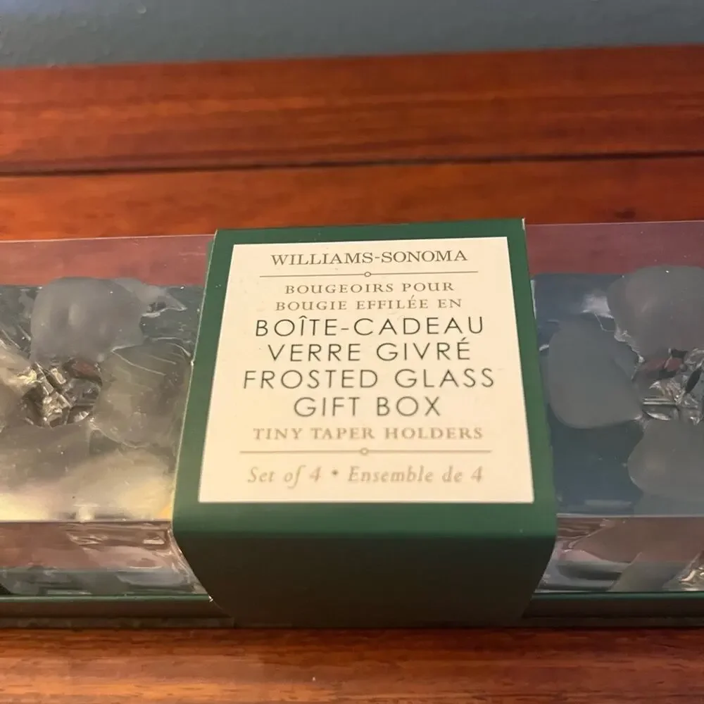NWT Williams Sonoma Tiny Taper Holders
